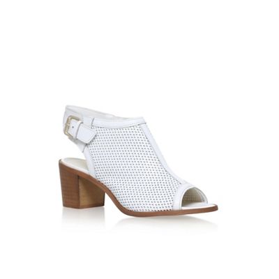 Carvela White 'Audrey' High Heel Sandal